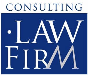 Consulting law Firm logo fuentes blancas